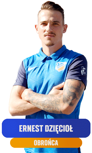Ernest Dzięcioł obrońca KS Ursus Warszawa