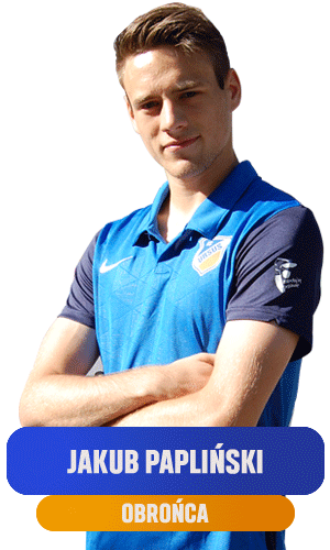 Jalkub Papliński obrońca KS Ursus Warszawa