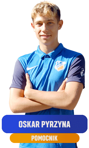 Oskar Pyrzyna pomocnik KS Ursus Warszawa